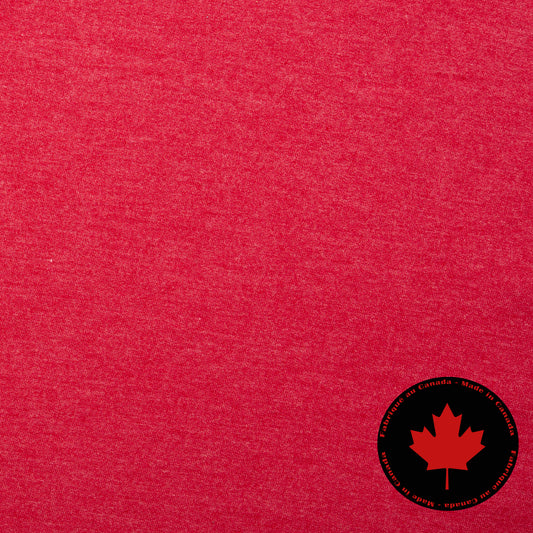 Tricot à bouclette - Canadien - Rouge