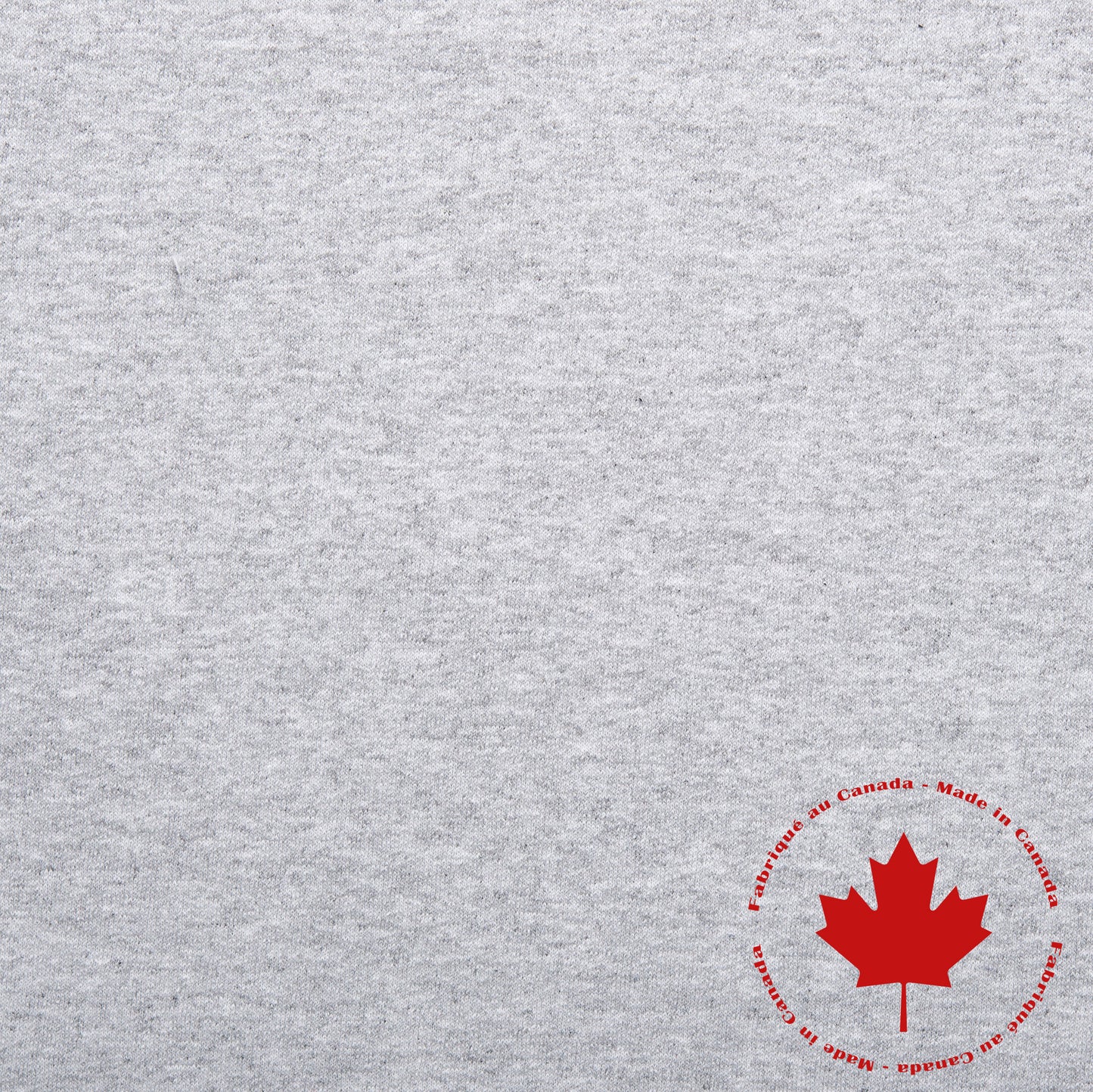 12.8 OZ Jogging Fleece - Canadian - Pale Mixed Grix