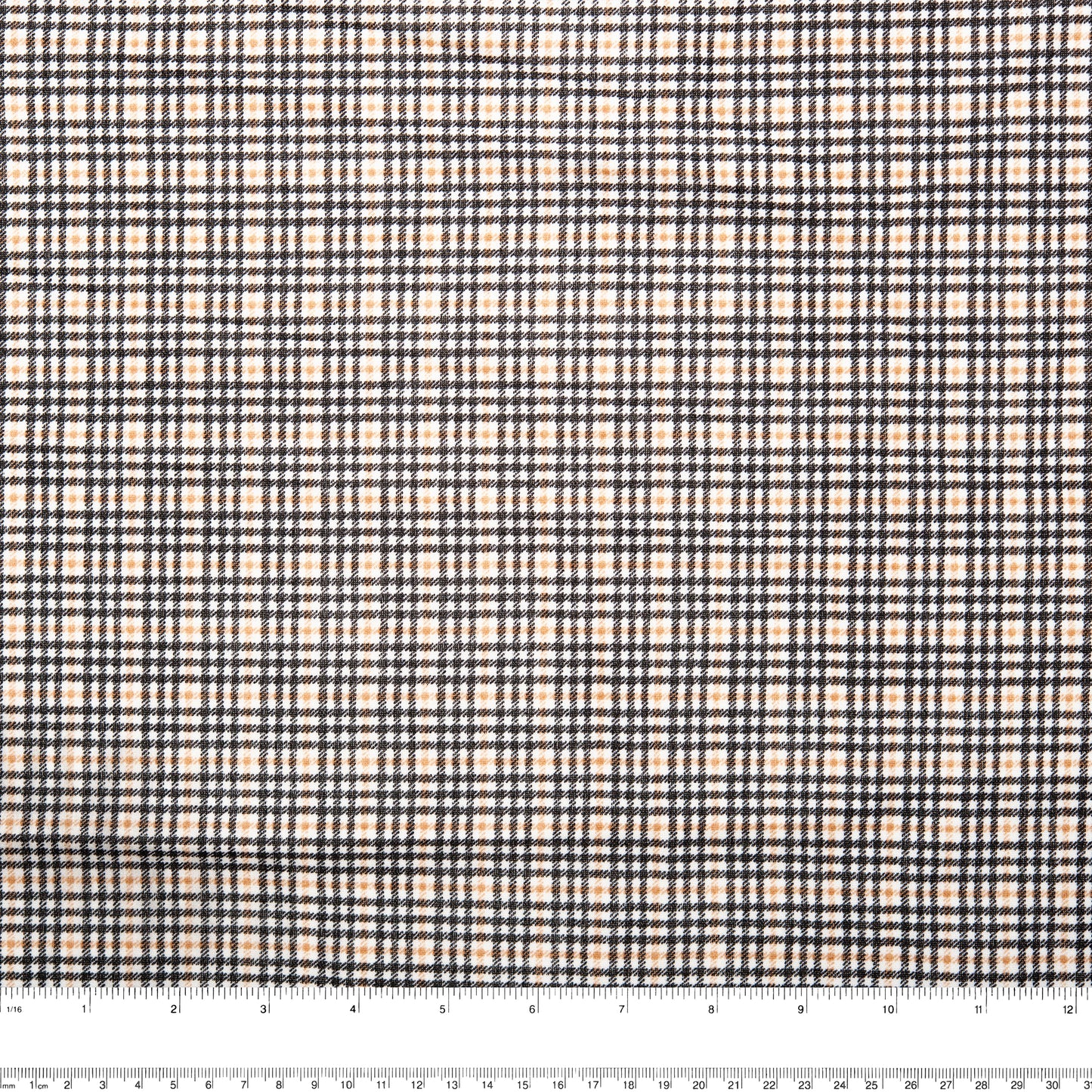 Checked knit - LÉO - Checks - Black / Brown