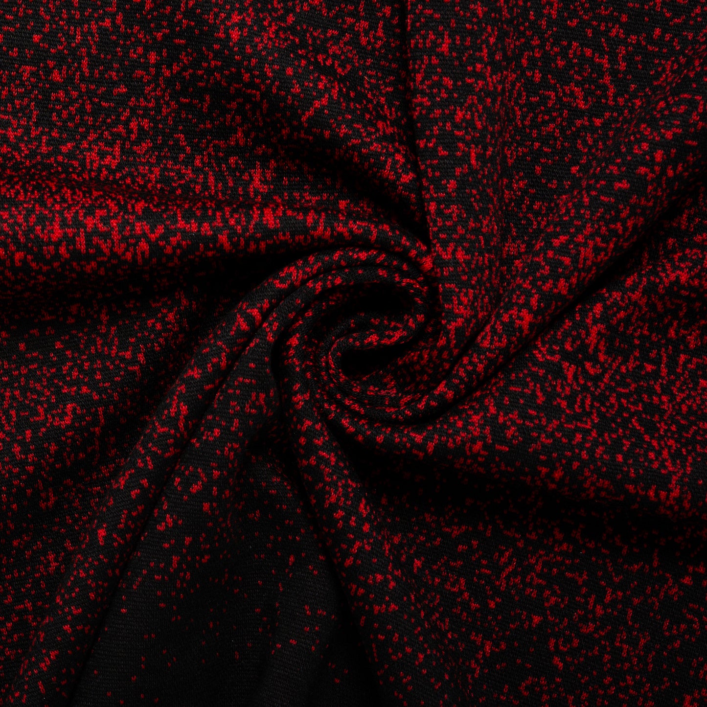 Tricot à chandail - ARBIA - Abstrais - Noir / Rouge