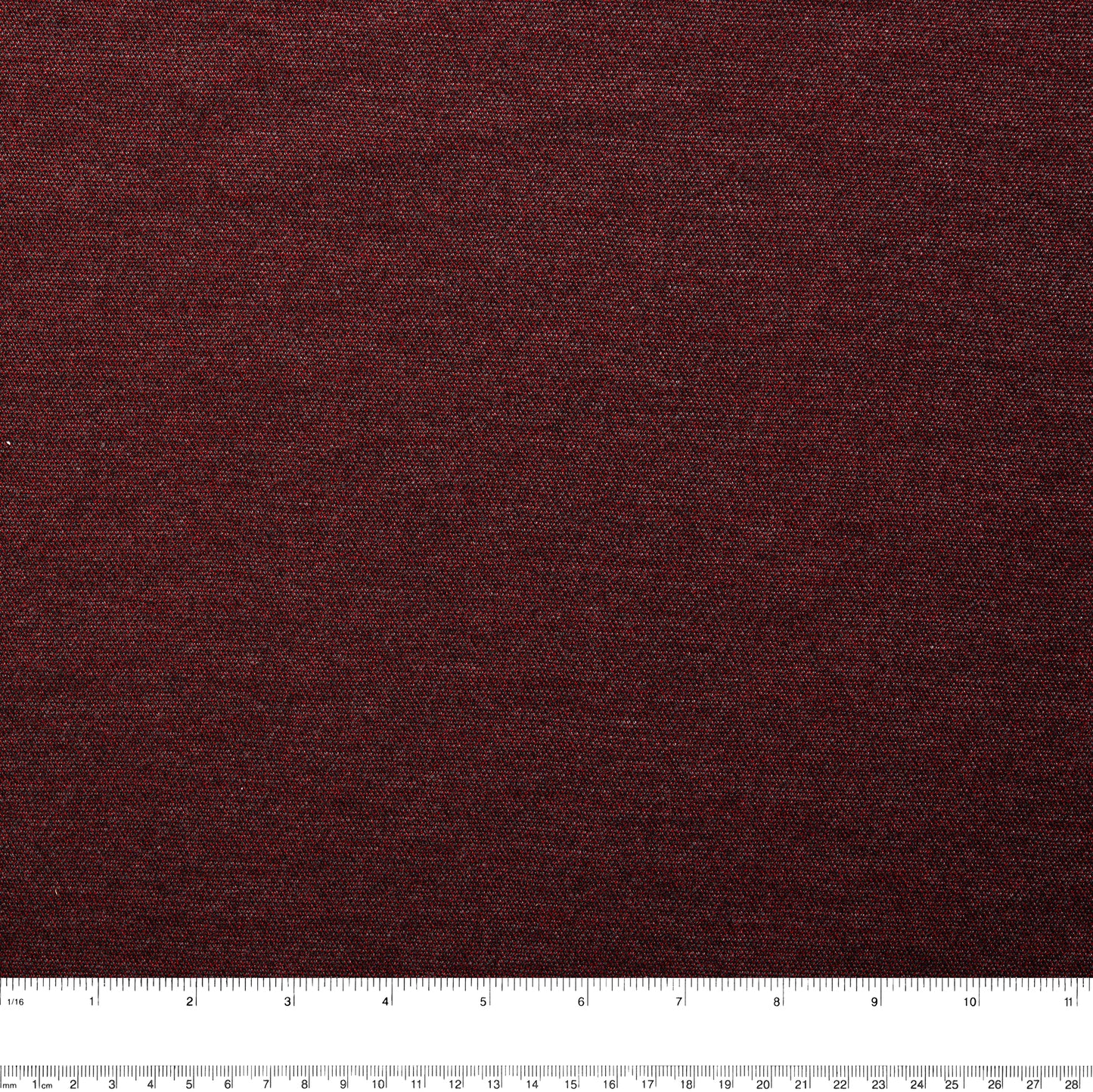 Tricot à chandail - ARBIA - Tons sur tons - Noir / Rouge