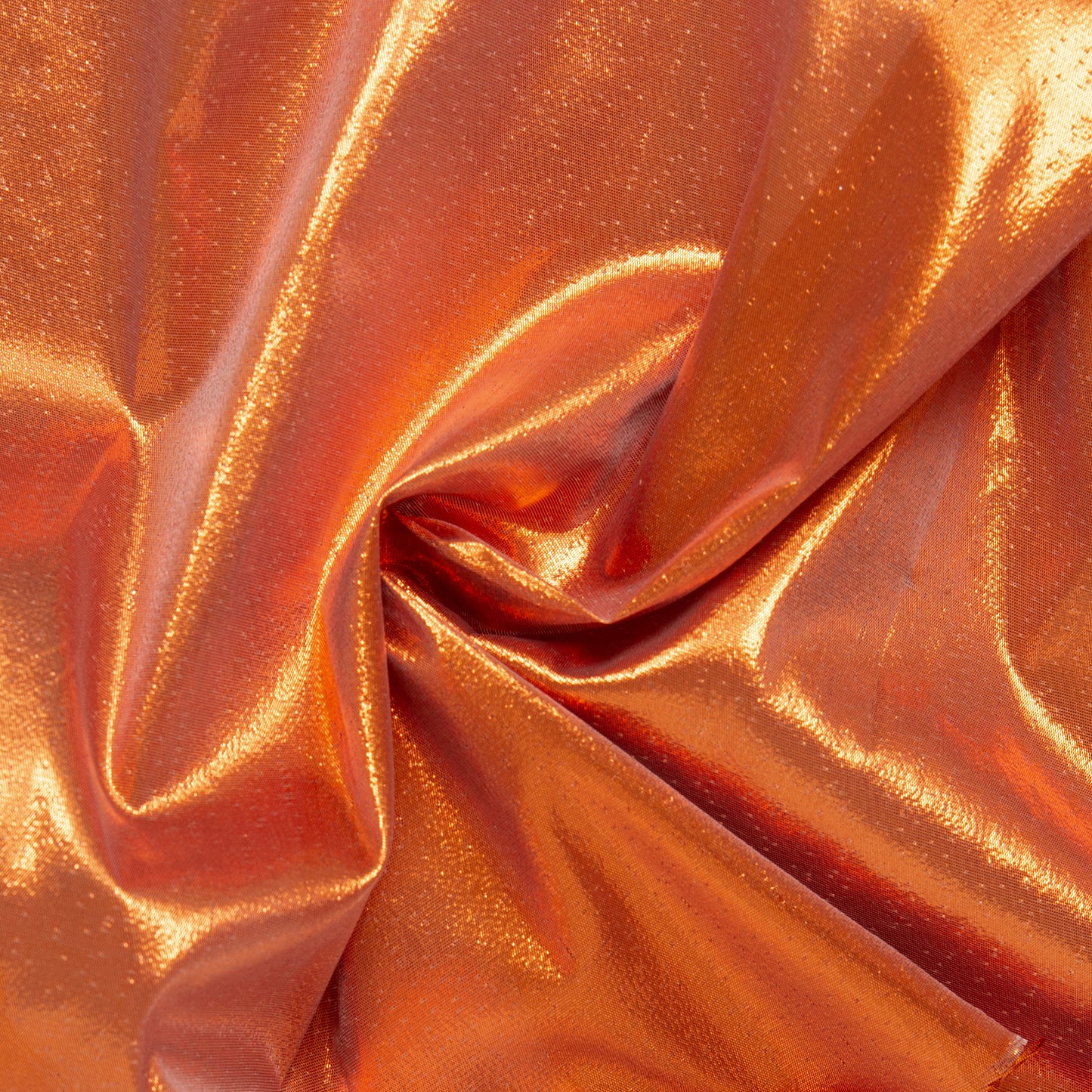 Laminated fabric - LUREX - Copper