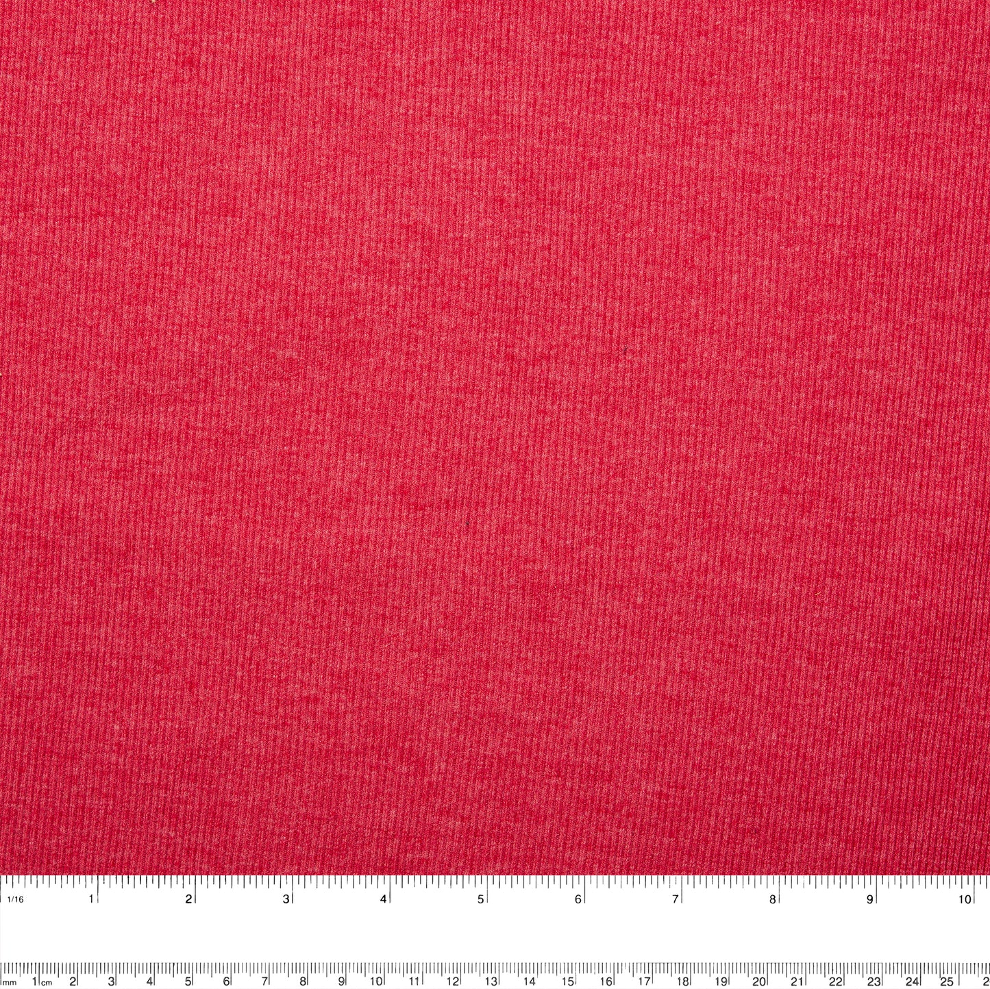 Tubular ribbed knit - Canadian - Red