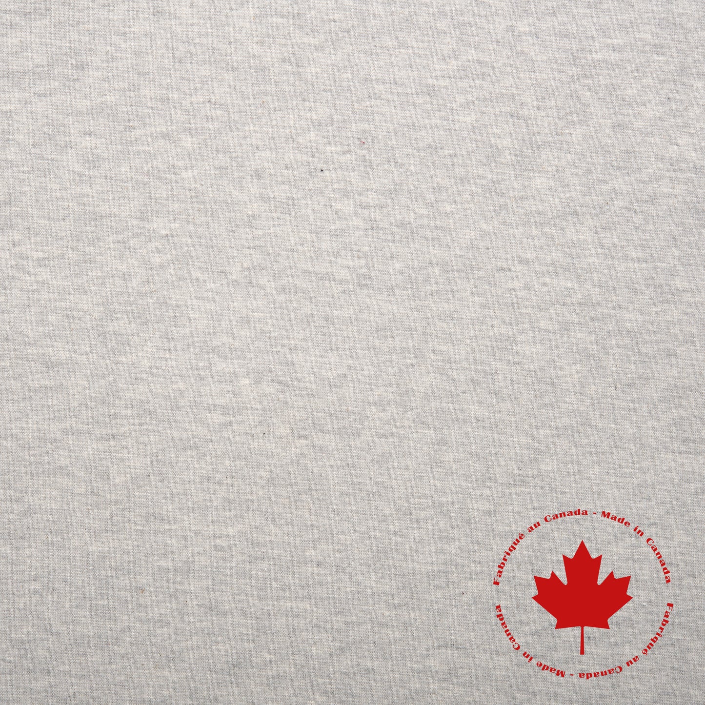 Tricot côtelé tubulaire 1 x 1 - Canadien - Gris