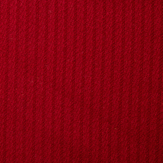 Textured wool - ITALIANO - Stripes - Red