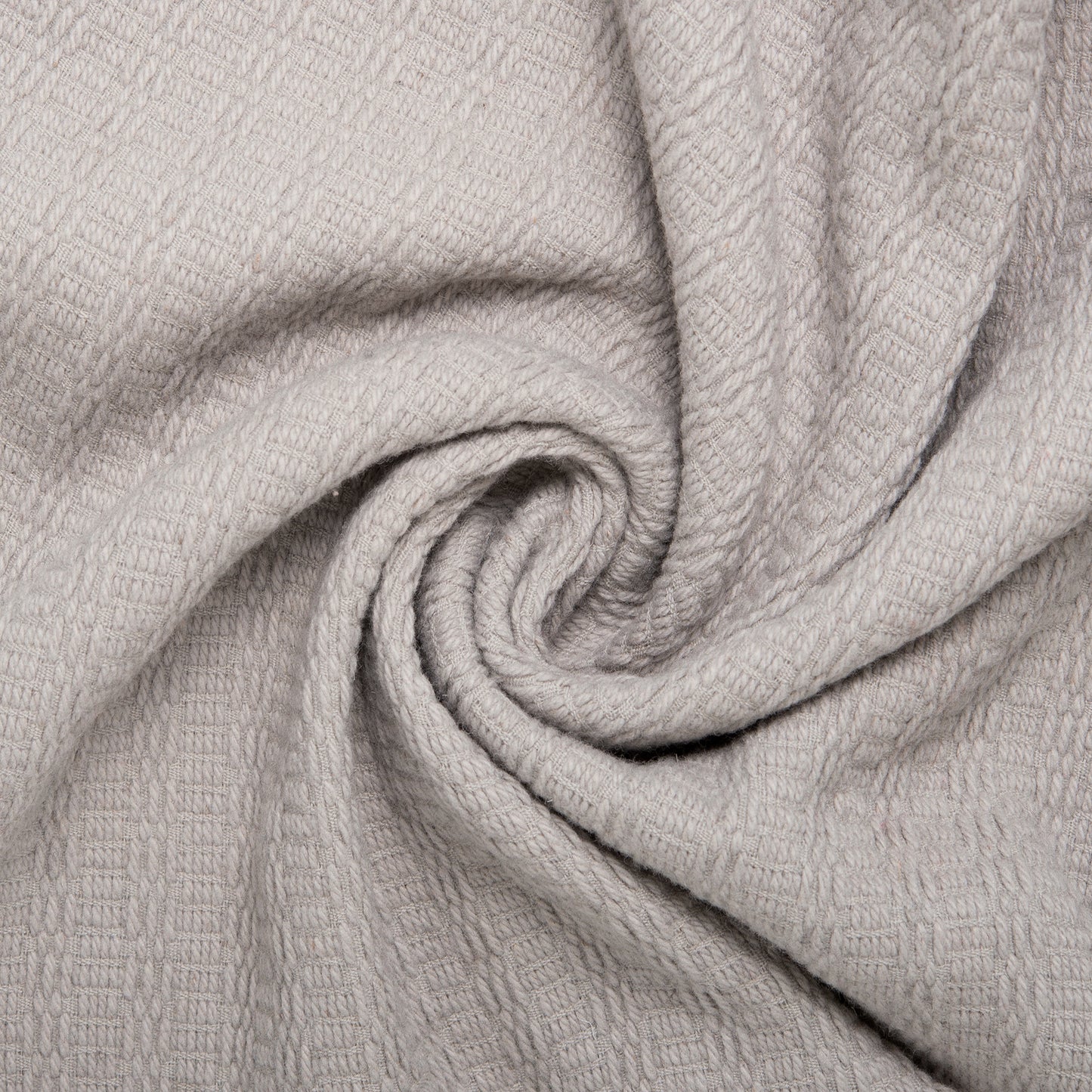 Textured wool - ITALIANO - Trellis - Gray