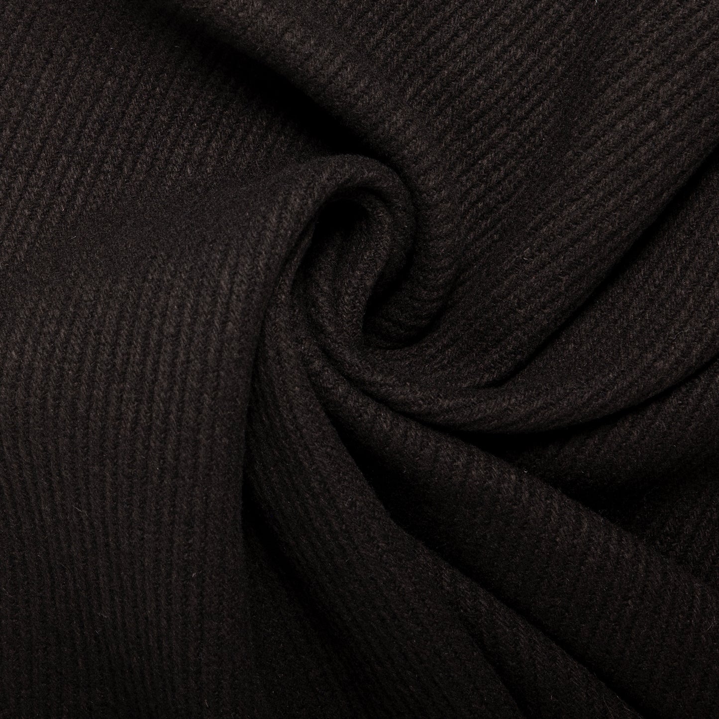 Textured wool - ITALIANO - Micro rib twill - Brown