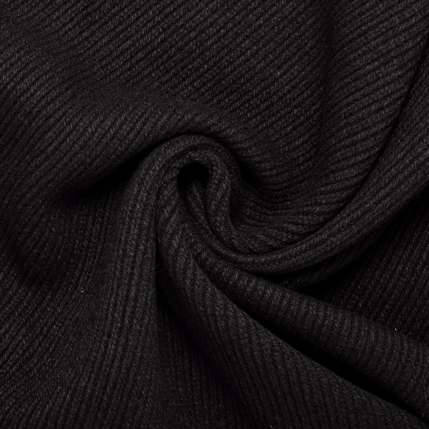 Textured wool - ITALIANO - Twill - Charcoal